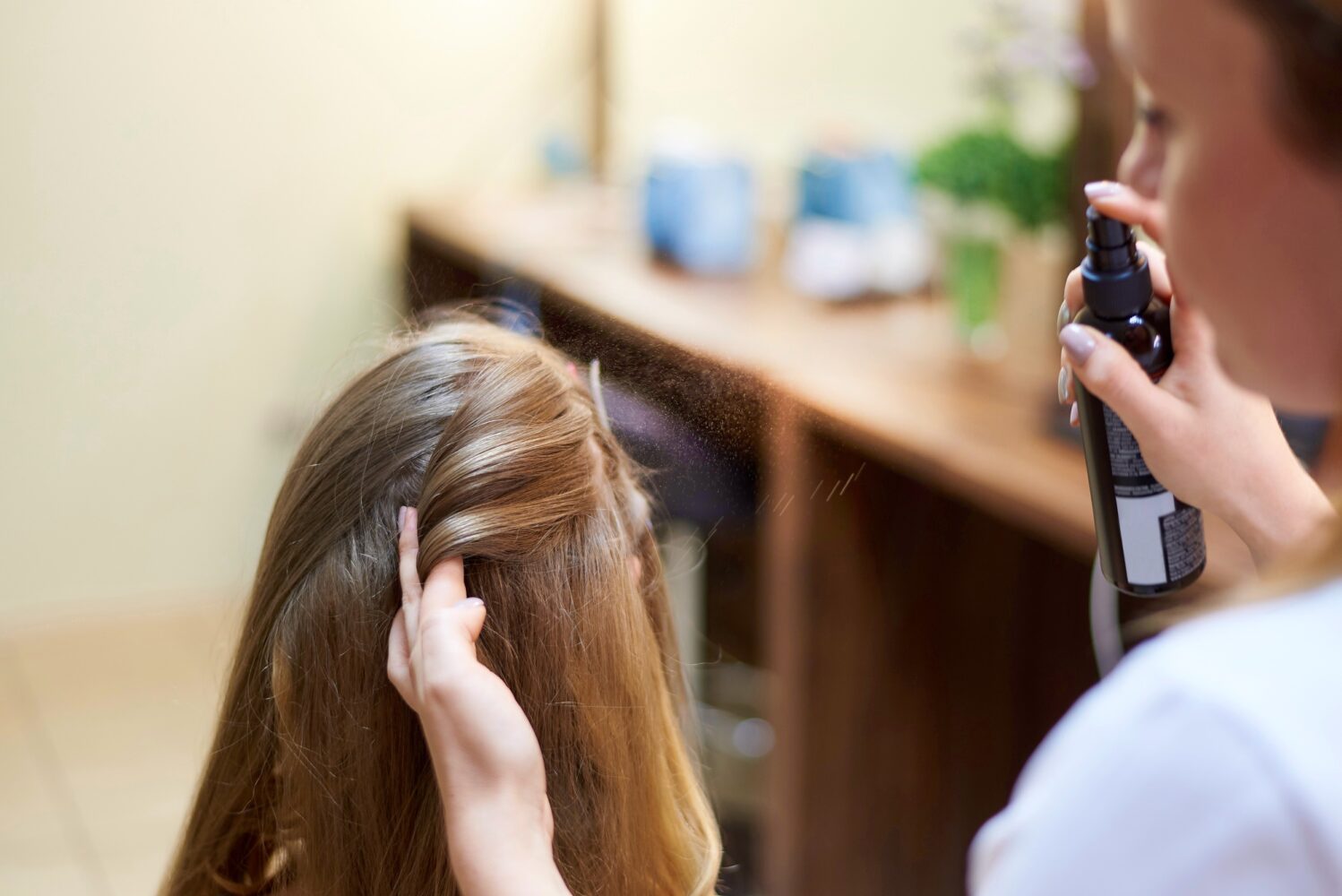 Hair styling process